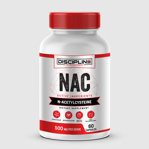 NAC - N-acetyl cysteine - 500mg - Convenient Capsules