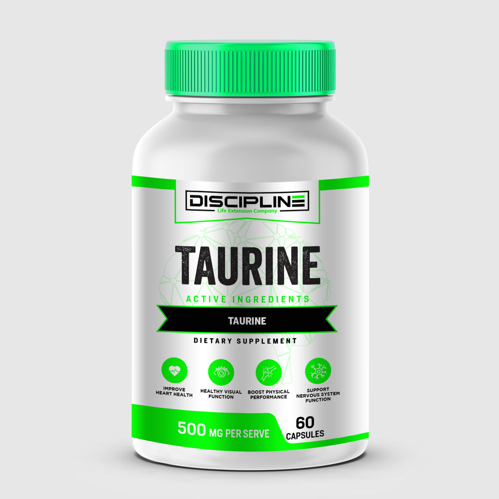 Taurine - 500mg - Convenient Capsules